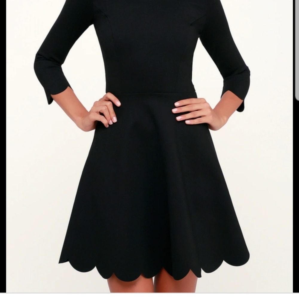 Lulus fit and flare dress
